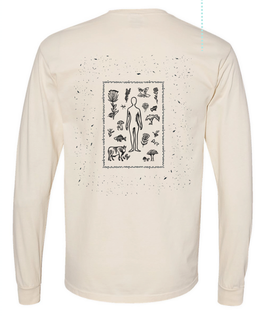 PRE ORDER: Life In Plastic Not Fantastic Long Sleeve Khaki Tee