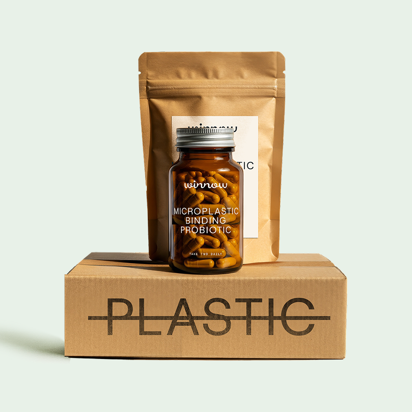 PRE ORDER: Starter Pack | Daily Microplastic Binding + Digestive Health Probiotic (Jar + 30d Supply)